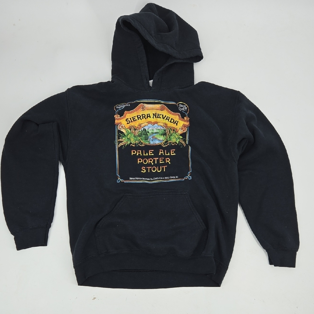 Gildan Black Graphic Hoodie for Men